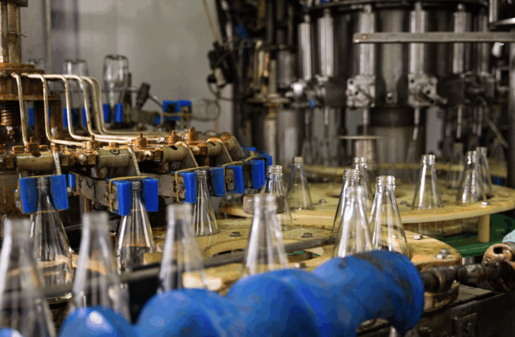 Food machinery lubricant for the beverage industry