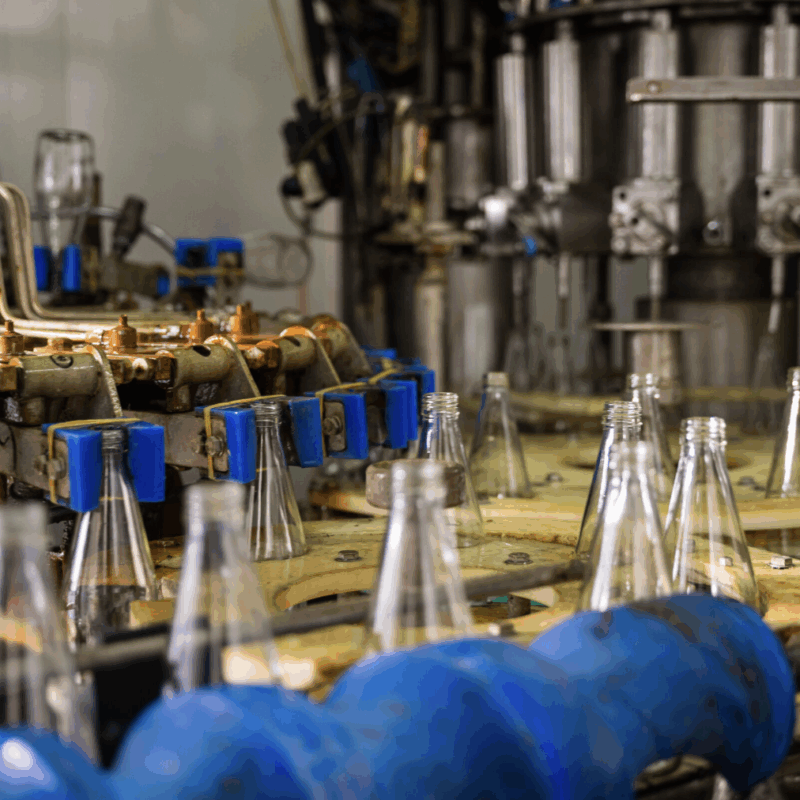 Food machinery lubricant for the beverage industry