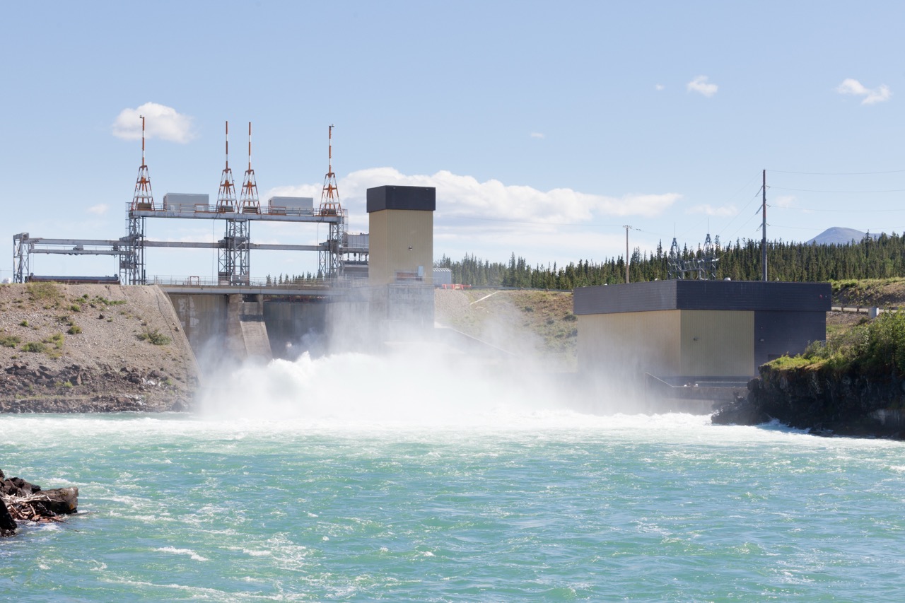 electronic protection of hydroelectric power