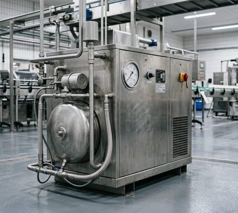 Food-grade compressor oils for compressors and vacuum pumps